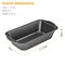3 Pack Nonstick Carbon Steel Baking Bread Pan, Large Loaf Pan, 9 1/2" x 5"